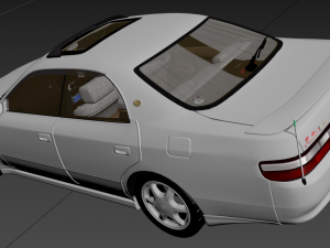 Toyota CHASER SX-LX-GX- JZX90 Tourer V-S AVANTE 3D Model