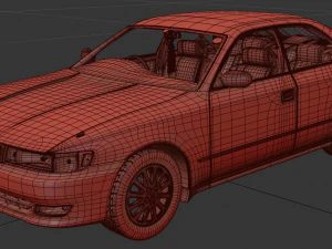 Toyota CHASER SX-LX-GX- JZX90 Tourer V-S AVANTE 3D Model