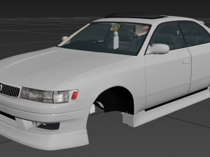 Toyota CHASER SX-LX-GX- JZX90 Tourer V-S AVANTE 3D Model