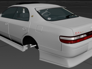 Toyota CHASER SX-LX-GX- JZX90 Tourer V-S AVANTE 3D Model