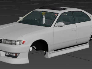 Toyota CHASER SX-LX-GX- JZX90 Tourer V-S AVANTE 3D Model