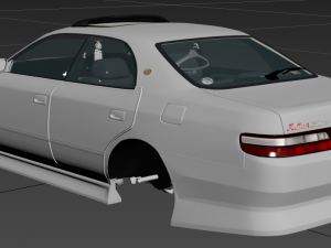 Toyota CHASER SX-LX-GX- JZX90 Tourer V-S AVANTE 3D Model