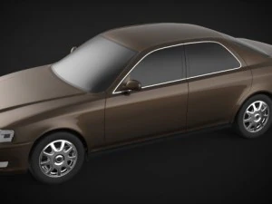 도요타 크레스타 gxjzx 100 3D 모델