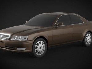 toyota cresta gxjzx 100 3D मॉडल