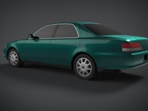 toyota cresta gxjzx 100 3D मॉडल