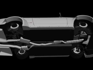 日産 シルビア S15 ブリル スチール カーボン 3Dモデル