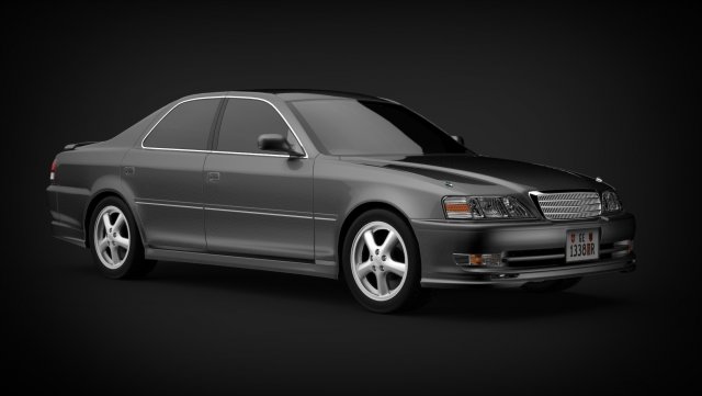 toyota cresta jzx 100 roland g Modello 3D .c4d .max .obj .3ds .fbx .stl .blend 
