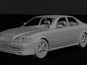 toyota cresta jzx 100 roland g Modello 3D