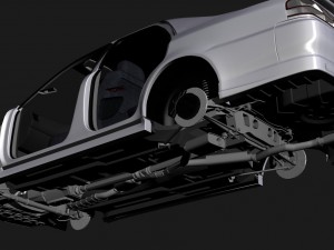 toyota cresta jzx 100 roland g Modello 3D