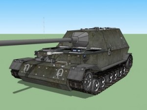 tank ferdinand 3Dモデル