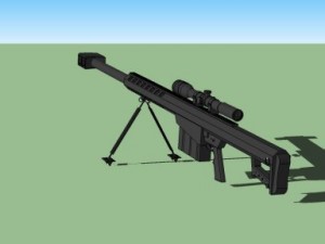 barret 50 3D Model