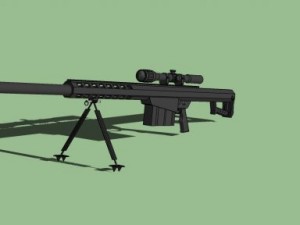 barret 50 3D Model
