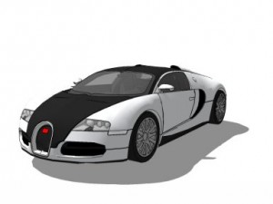 Bugatti veyron Model 3D