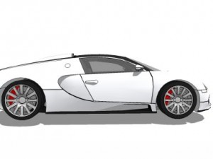 Bugatti veyron 3D Model