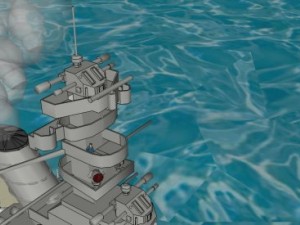 Battleship petropavlovck marat 3D Model