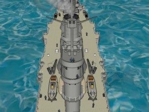 Battleship petropavlovck marat 3D Model