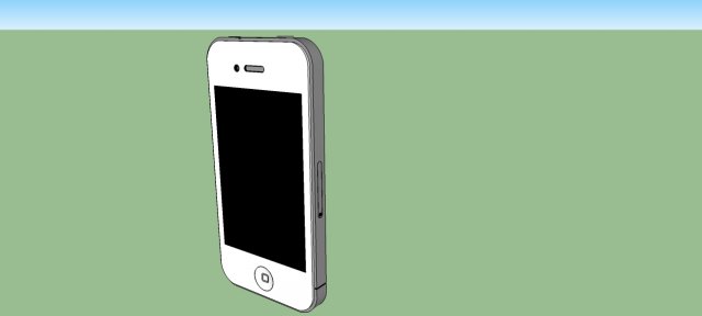 iphone 4 3D Model .c4d .max .obj .3ds .fbx .stl .blend 