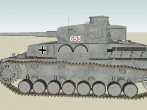 Pzkpfw iv 3D Model
