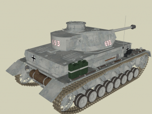 Pzkpfw iv 3D Model