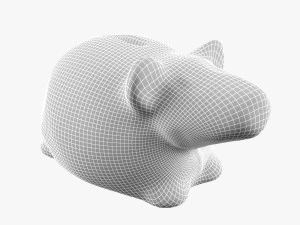 maiale salvadanaio Modello 3D