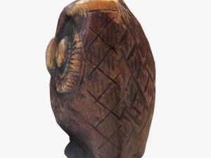 figurine owl 3Dモデル