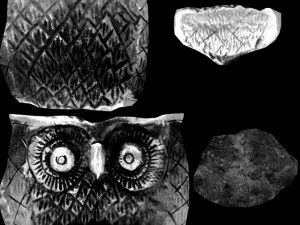 figurine owl 3Dモデル