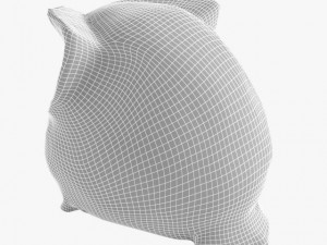 figurine owl wood 3D मॉडल