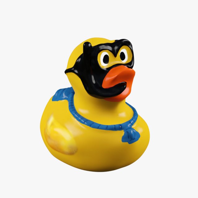 toy duck 3Dモデル .c4d .max .obj .3ds .fbx .stl .blend 