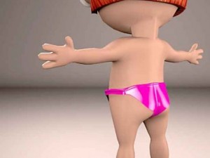 bad the beach girls Modèle 3D