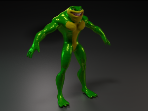 battletoad Modelo 3D