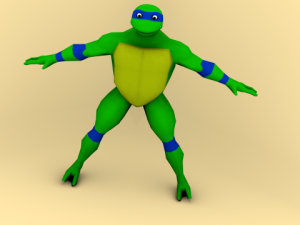 leo Modello 3D