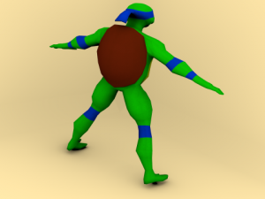 leo Modello 3D