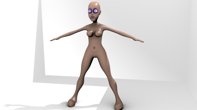 fem 3D Model .c4d .max .obj .3ds .fbx .stl .blend 