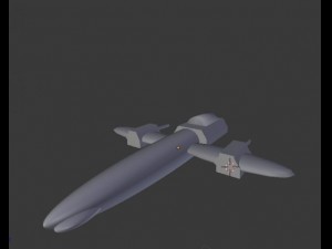 spaceship a1 Modèle 3D