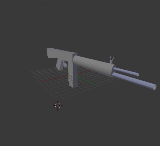 riffle 3D Model .c4d .max .obj .3ds .fbx .stl .blend 