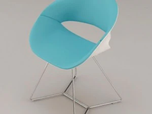 Krzesło volpino Kusch 8250 Model 3D