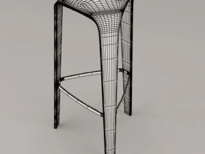 табурет Бруннера Хок 3D Модель