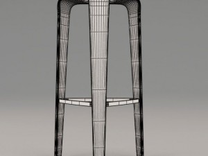 brunner hoc stool 3D 模型