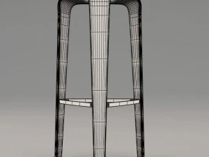 табурет Бруннера Хок 3D Модель