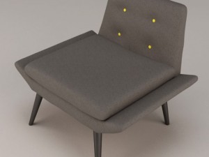 morgan miami lounge chair 3D Model