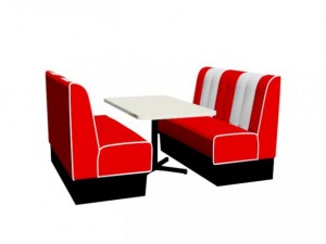 restaurant chair  table 3D 模型