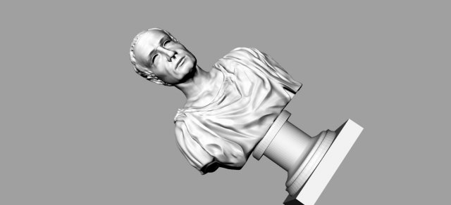 caesar 3D Model .c4d .max .obj .3ds .fbx .stl .blend 