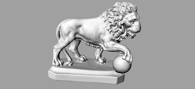 lion 3D Модель .c4d .max .obj .3ds .fbx .stl .blend 