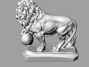 lion 3D Model