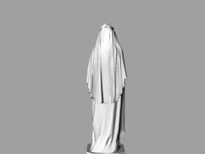 the virgin mary 3D Model