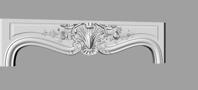 detail of the fireplace 3D-Modell .c4d .max .obj .3ds .fbx .stl .blend 