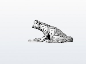 frog 3D 模型