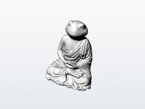 buddha frog 3D 모델