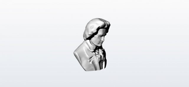 bust Modello 3D .c4d .max .obj .3ds .fbx .stl .blend 