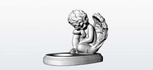 angel Model 3D .c4d .max .obj .3ds .fbx .stl .blend 